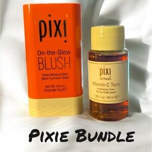 Pixi Skincare Duo: Orange Blush & Vitamin-C Tonic (Bundle)